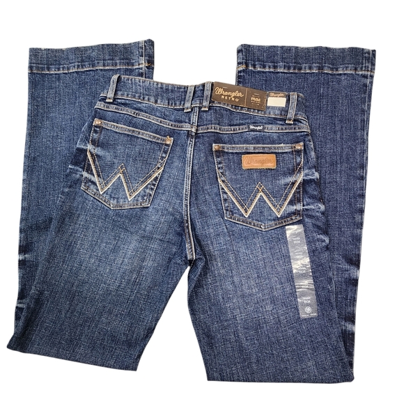 Wrangler Denim - Wrangler NWT Juniors Mea Midrise Wide Leg Jeans Size 9/34